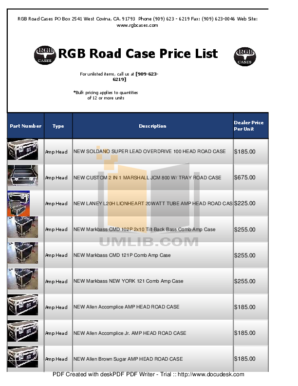 Download free pdf for Fender Vibro Champ XD Amp manual
